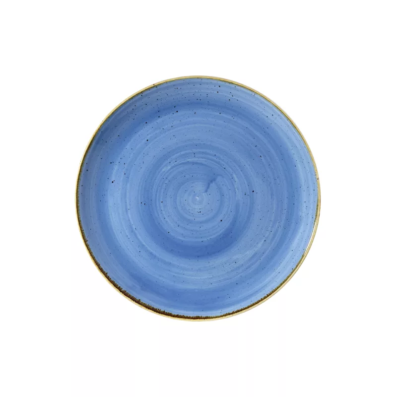 Cornflower Blue Coupe Plate - 26cm (12)