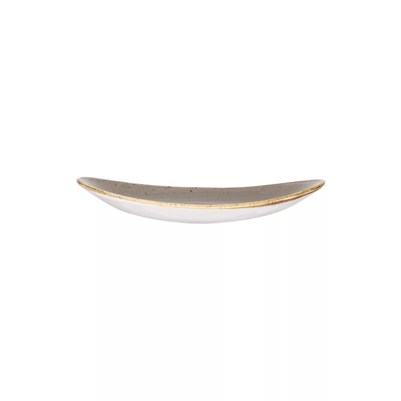 Peppercorn Grey Oval Plate - 19.2cm (12) - Image 2